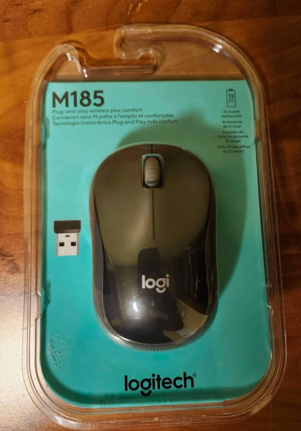 Logitech M185 Wireless Mouse - New in Box!