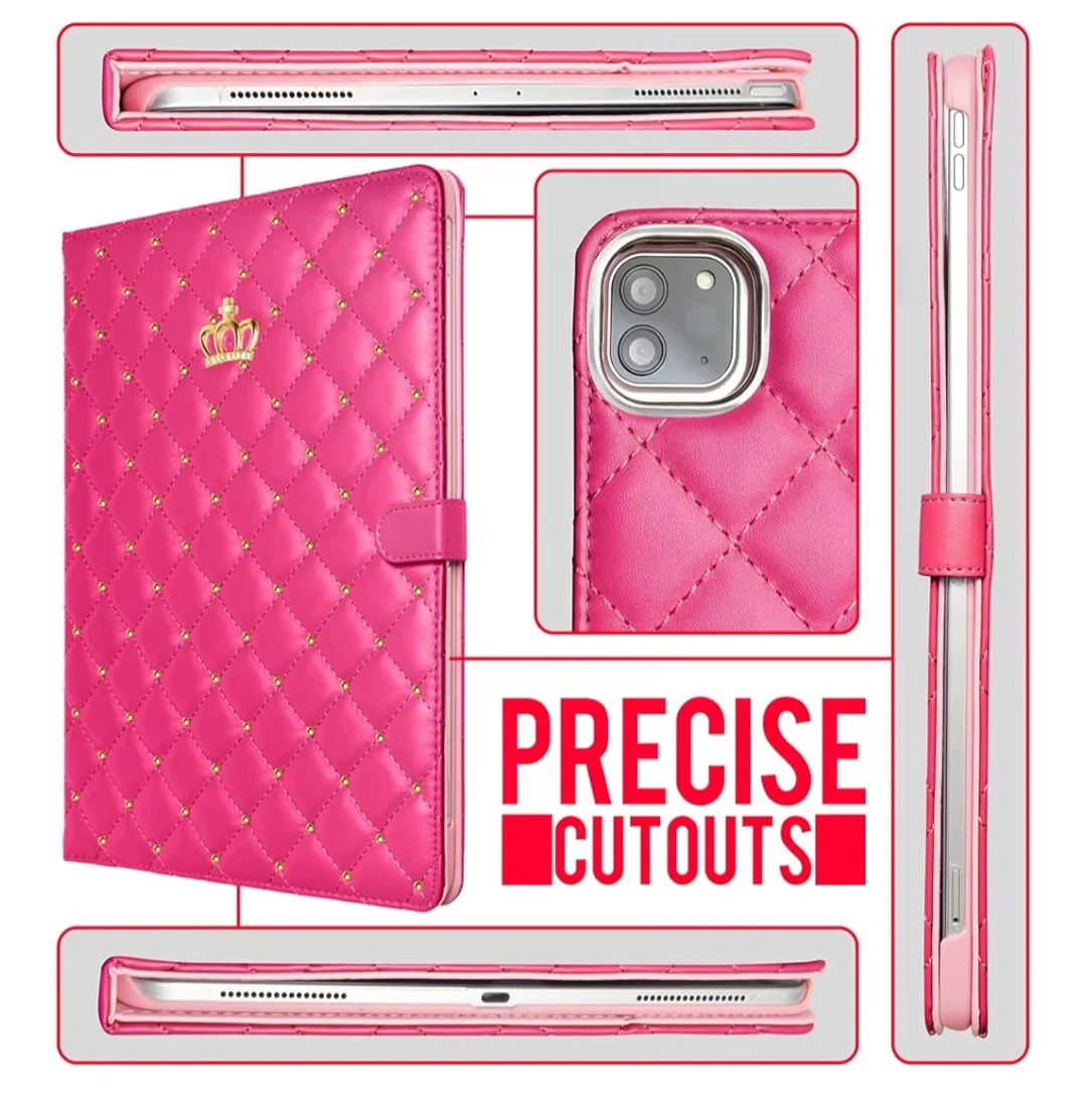 Pink Quilted iPad Pro 11" Case - photo 2