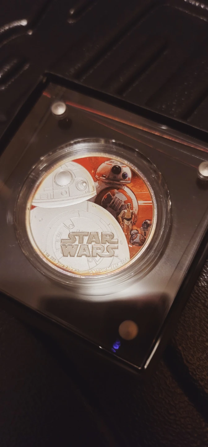 Star Wars BB-8 1 oz Silver Coin