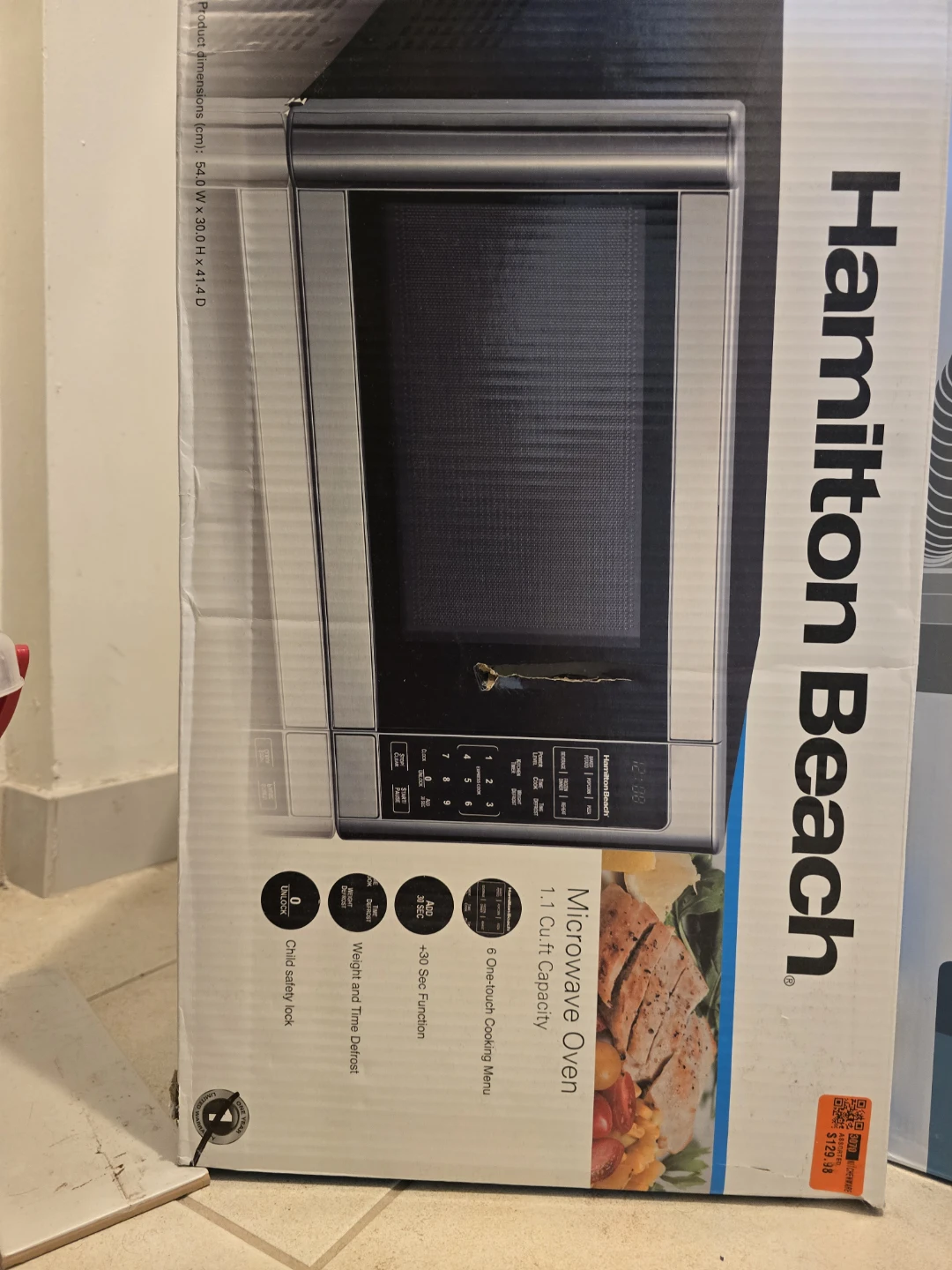 Hamilton Beach 1.1 Cu. Ft. Microwave Oven
