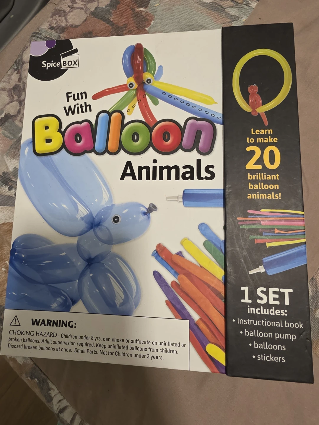 Spice Box Fun With Balloon Animals Kit