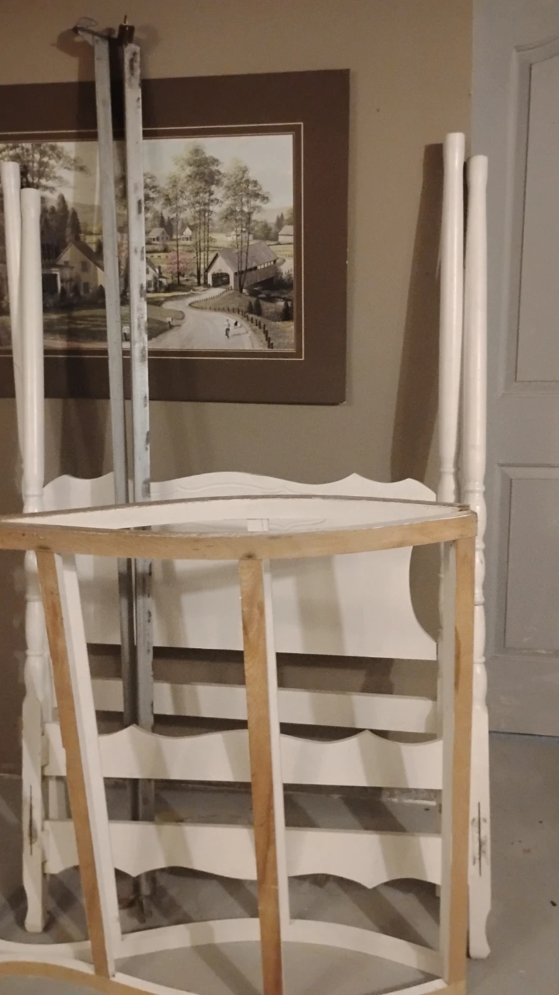 White Canopy Bed Frame🥕