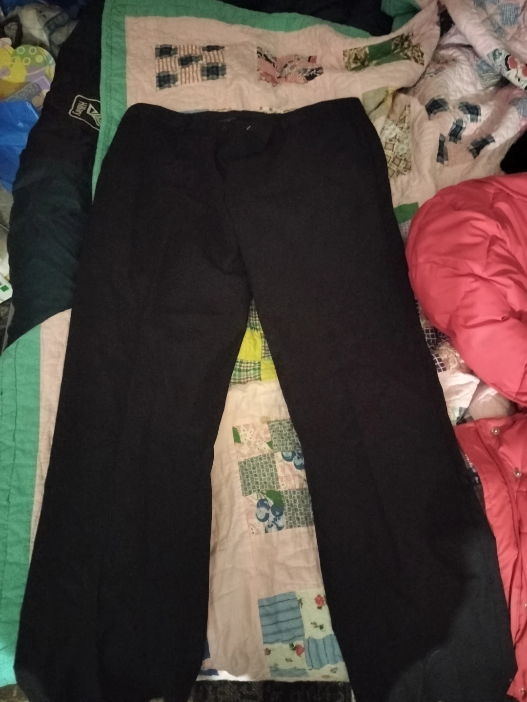 Pronto Uomo Couture Black Dress Pants - photo 2
