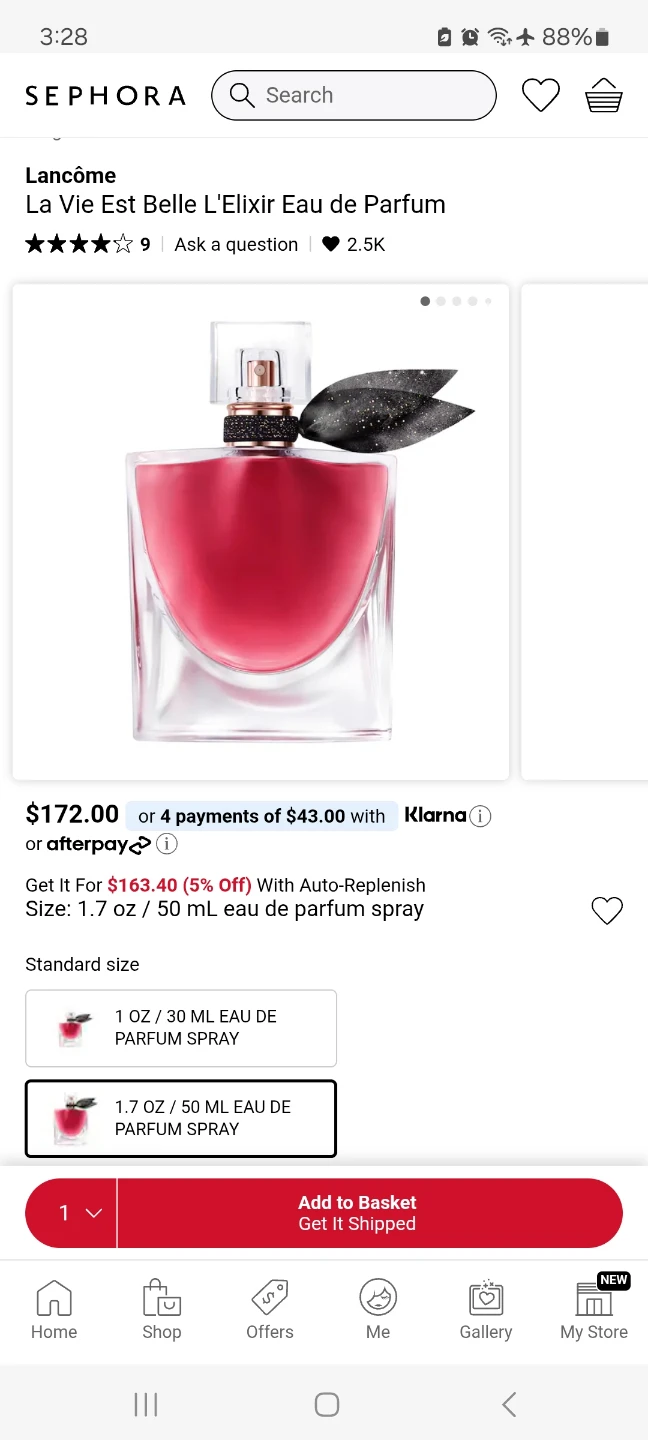 Lancôme La Vie Est Belle L'Elixir Eau de Parfum 50mL