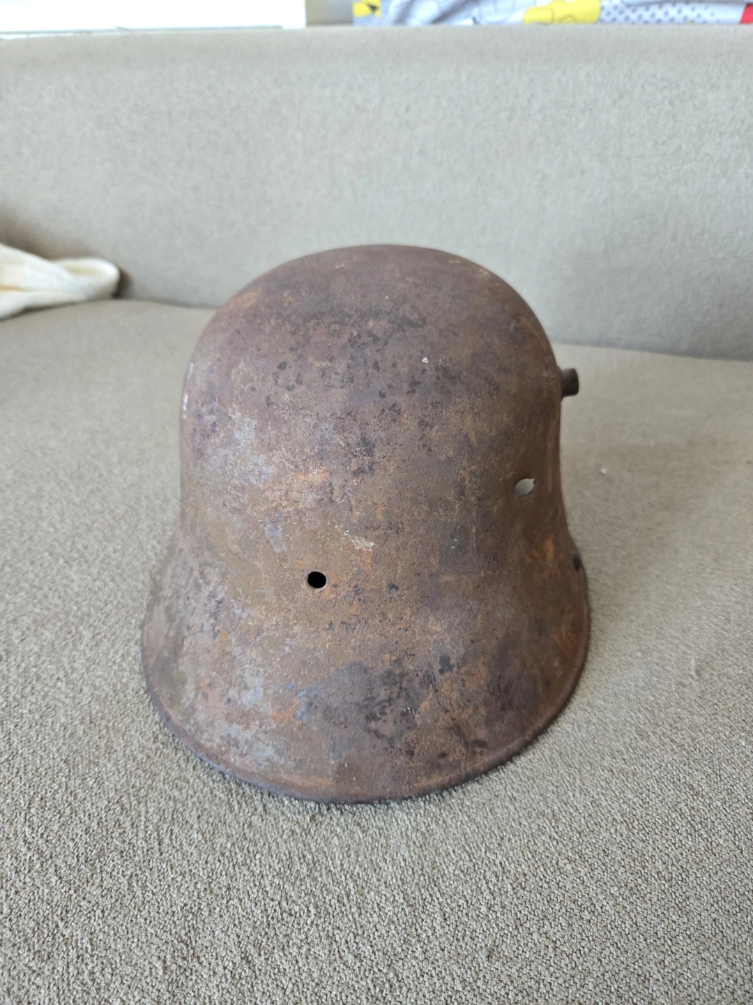 Army helmet WW1 - photo 3