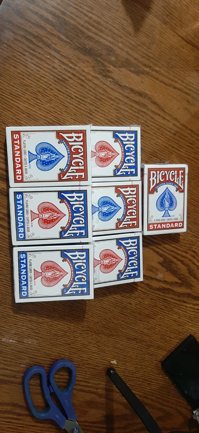 Bicycle Standard Playing Cards - 7 Decks