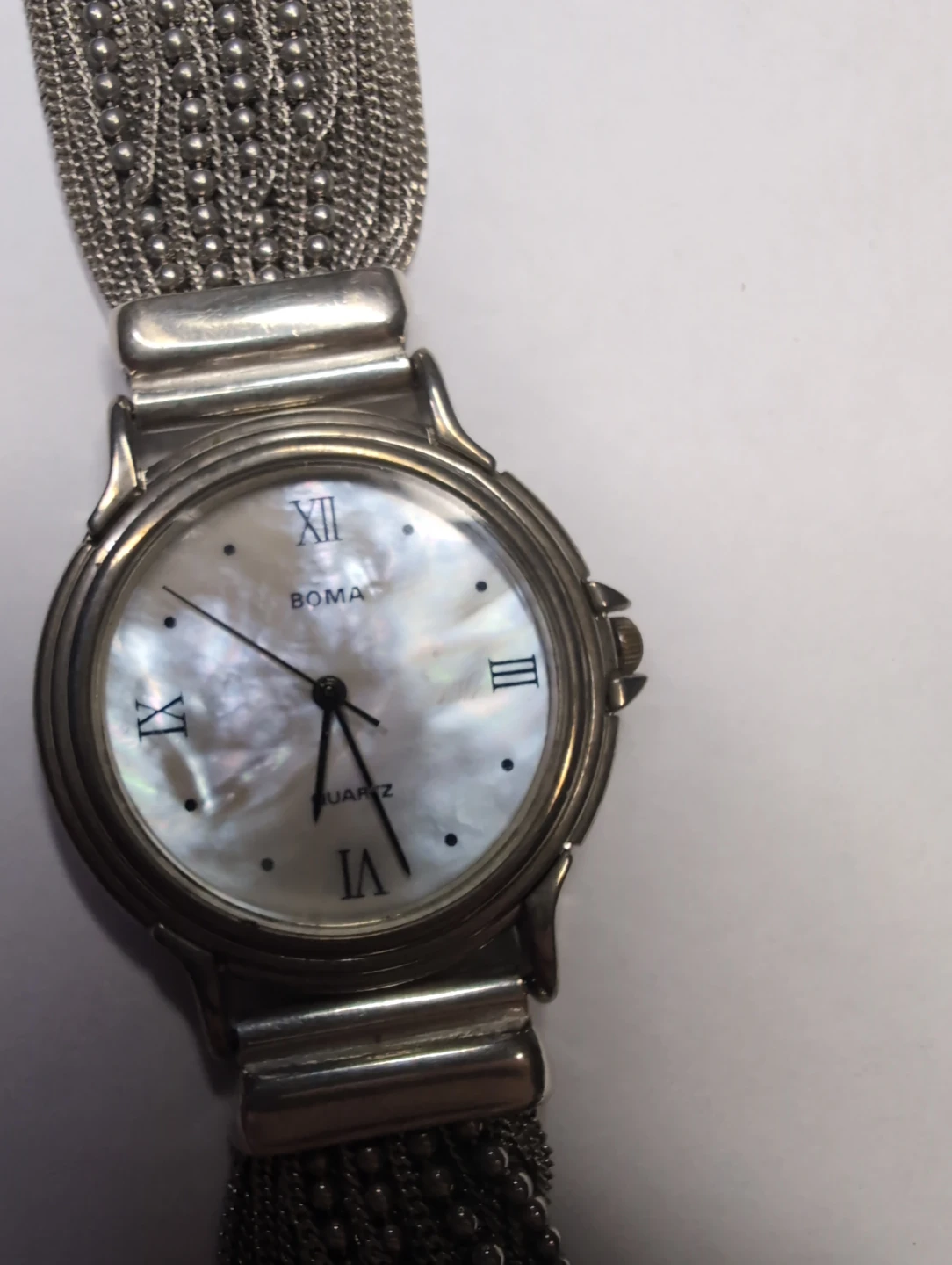 Boma Quartz Silver Chain Watch - photo 2