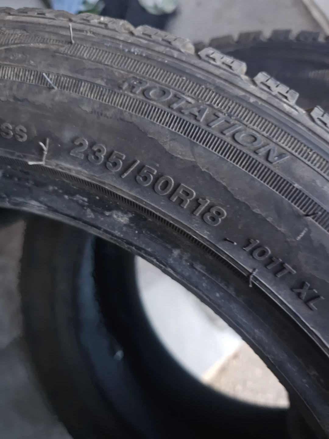 2X235/50/R18 sailun ice blazir winter tires only pair