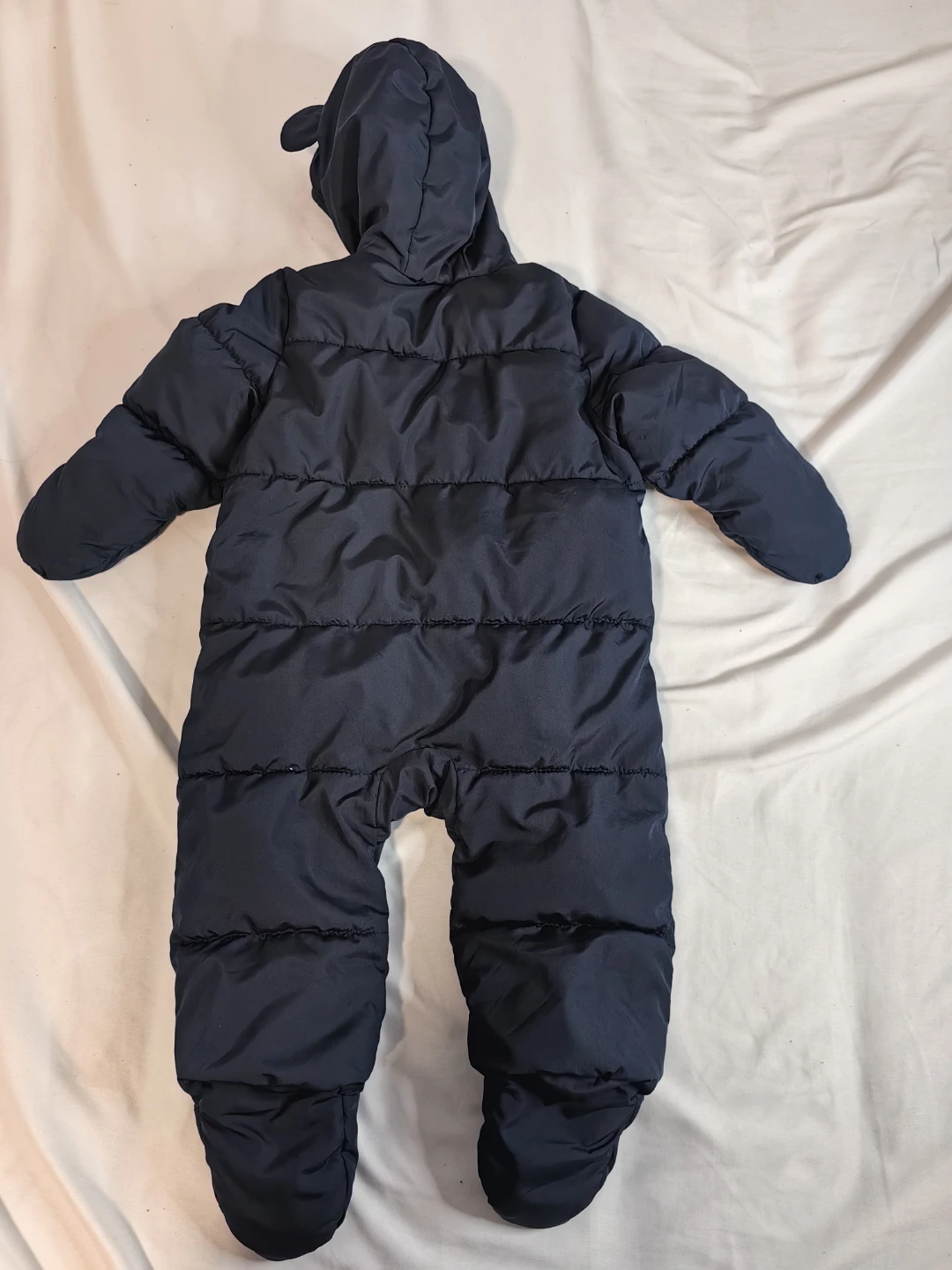 Old Navy 6-12M Navy Blue Snowsuit - photo 2