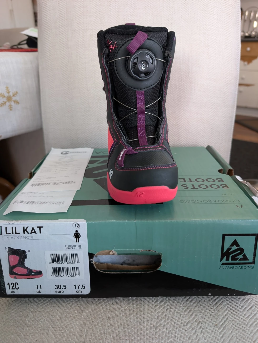 K2 Lil Kat Youth Snowboard Boots - photo 2