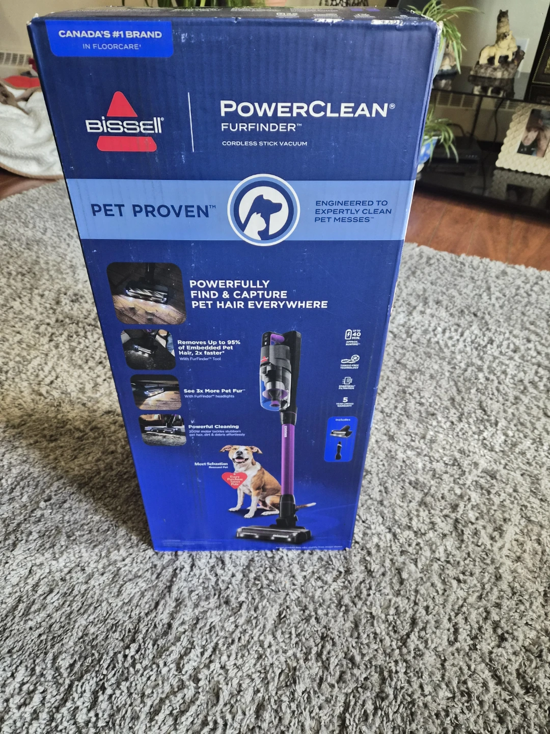 Bissell PowerClean FurFinder Cordless Stick Vacuum