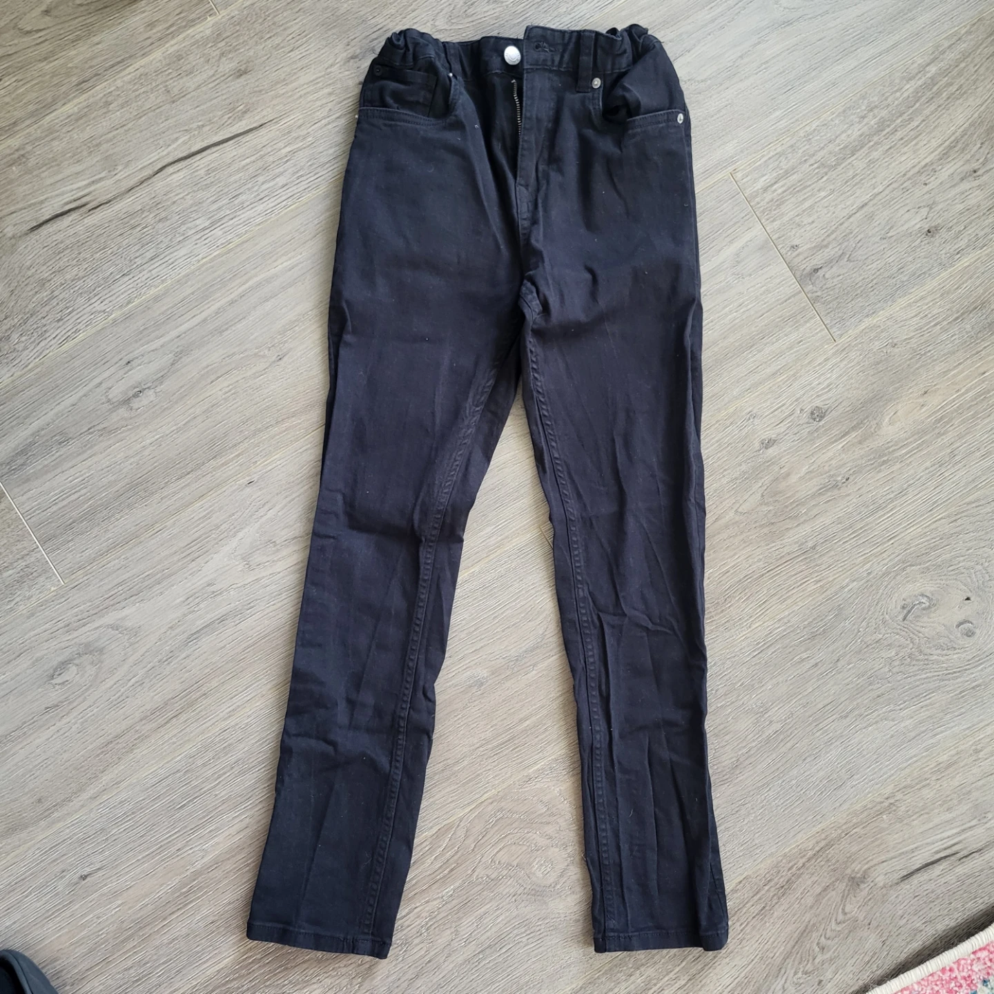 Boys Calvin Klein Black Jeans: size 14 (XL)