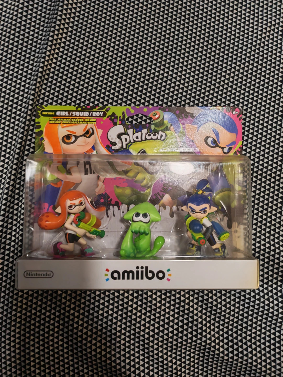 Rare Nintendo Splatoon Amiibo Figure Set