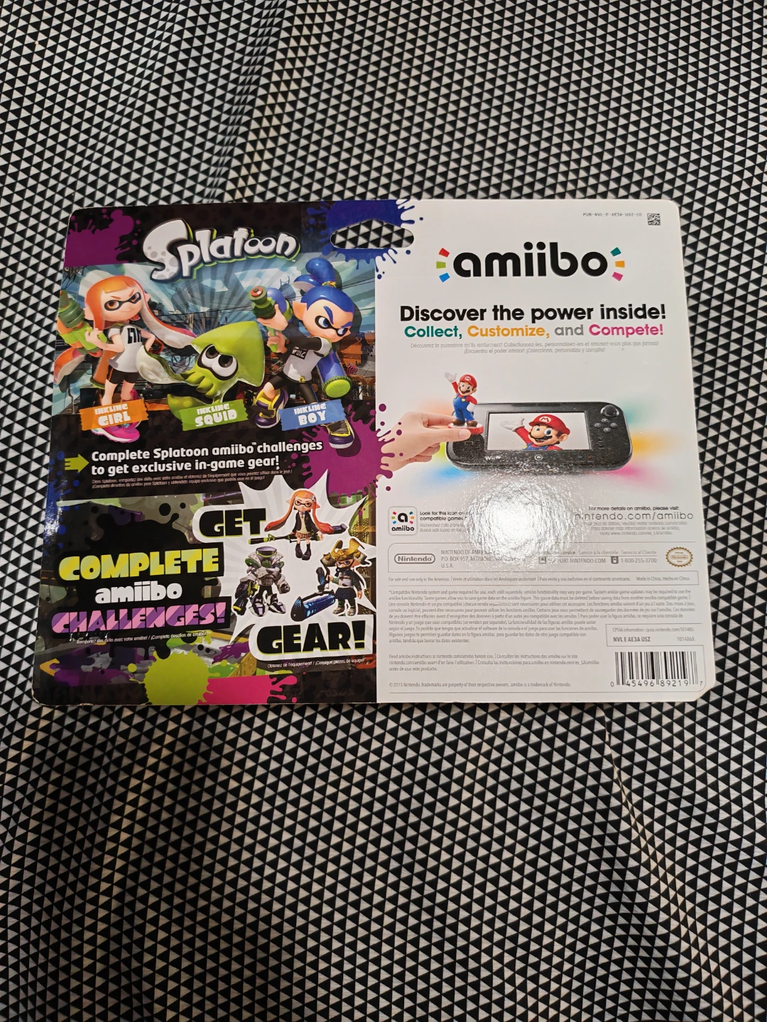 Rare Nintendo Splatoon Amiibo Figure Set - photo 2
