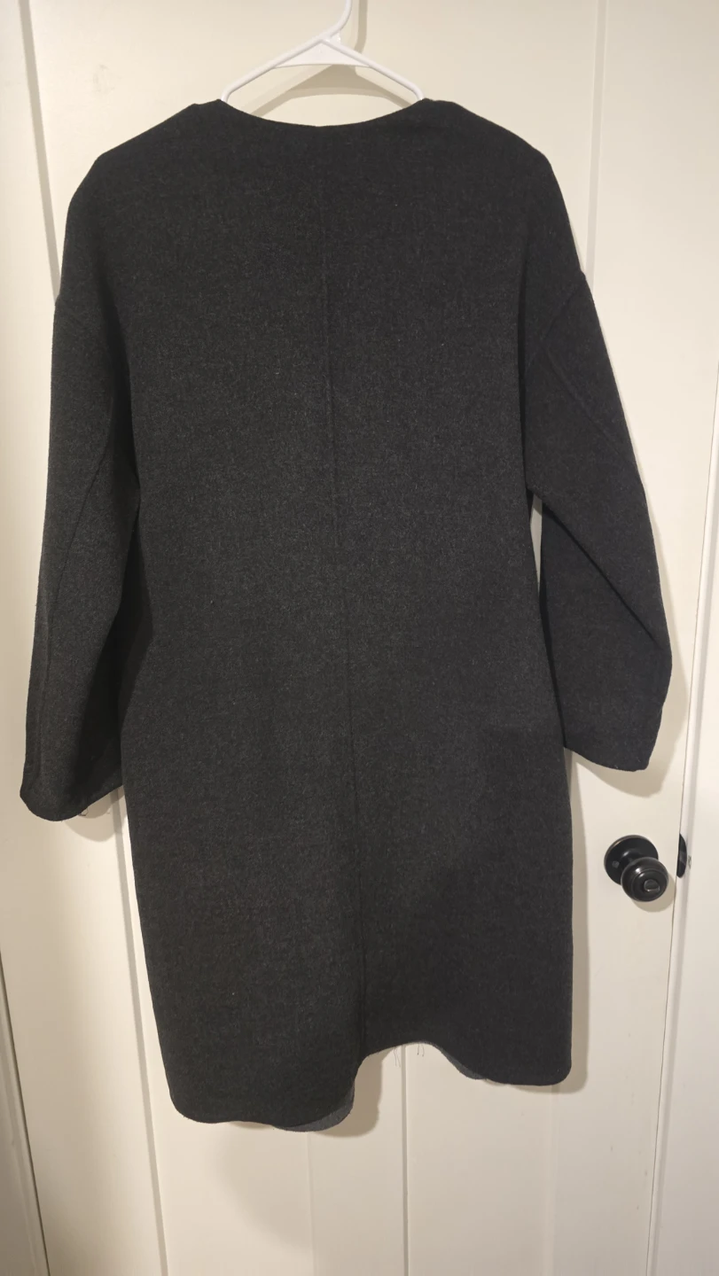 Uniqlo Wool Blend Coat - Size L - photo 2