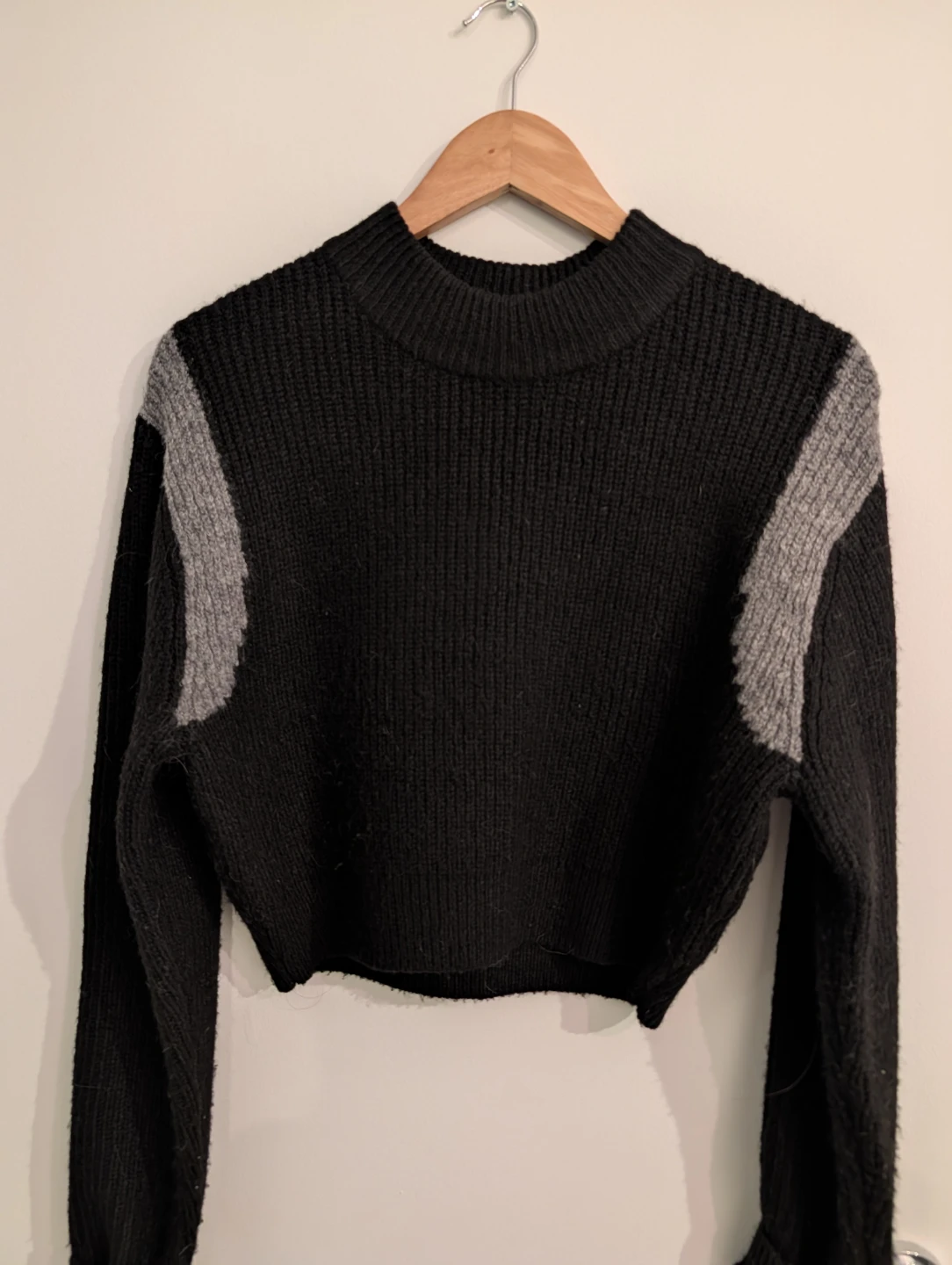 Oak + Fort Wool Blend Cropped Sweater
