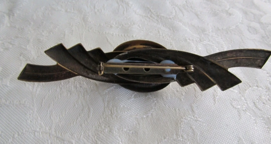 Vintage Faux Pearl Brooch - photo 3
