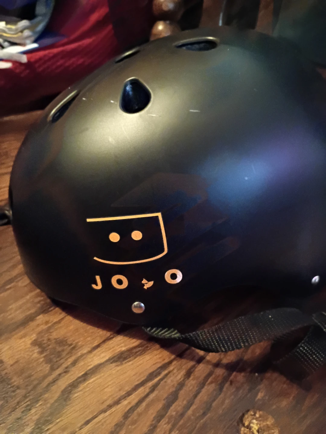 JOCO "Face" Logo Bicycle Helmet - Black - Size L
