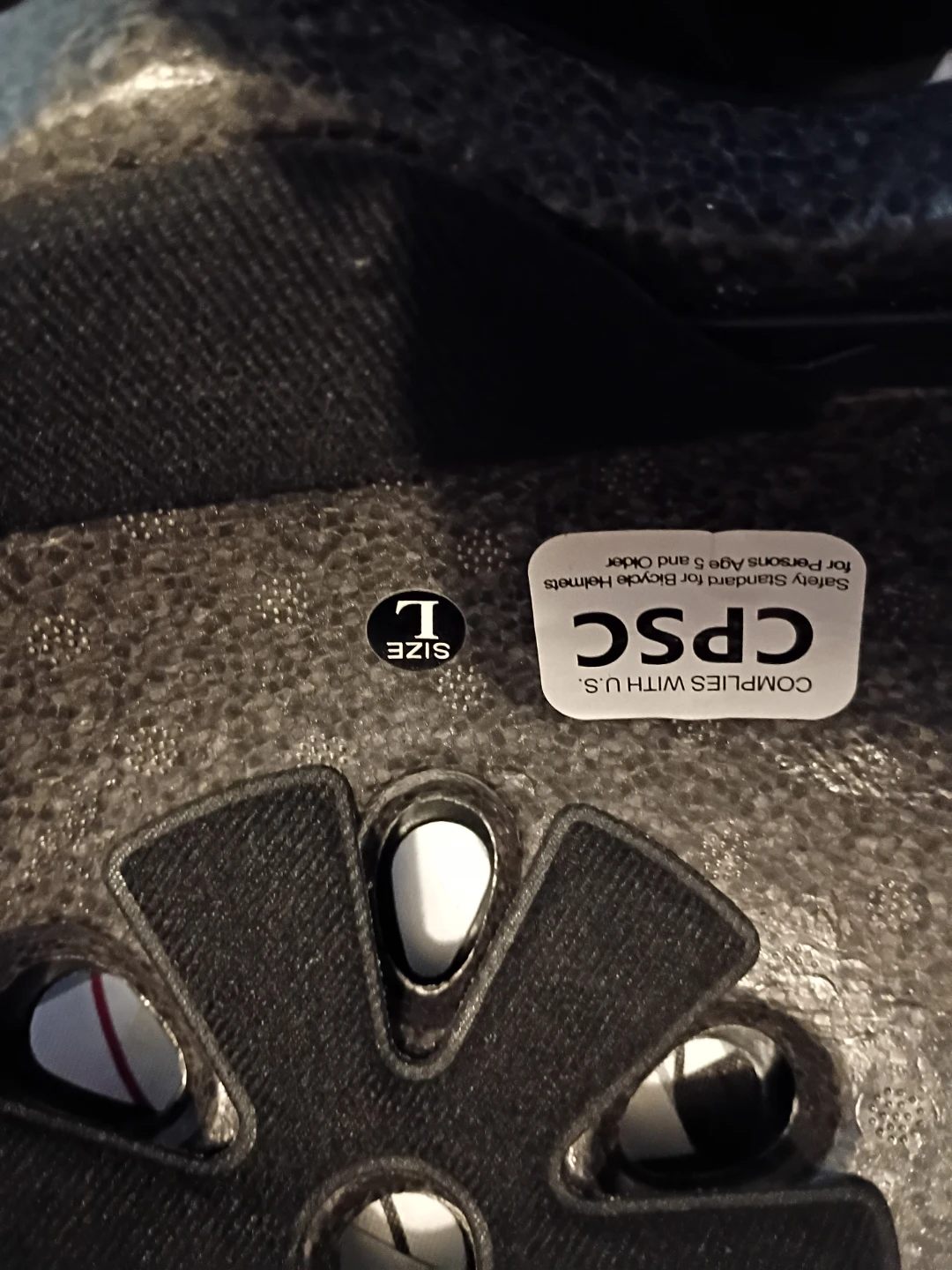 JOCO "Face" Logo Bicycle Helmet - Black - Size L - photo 2