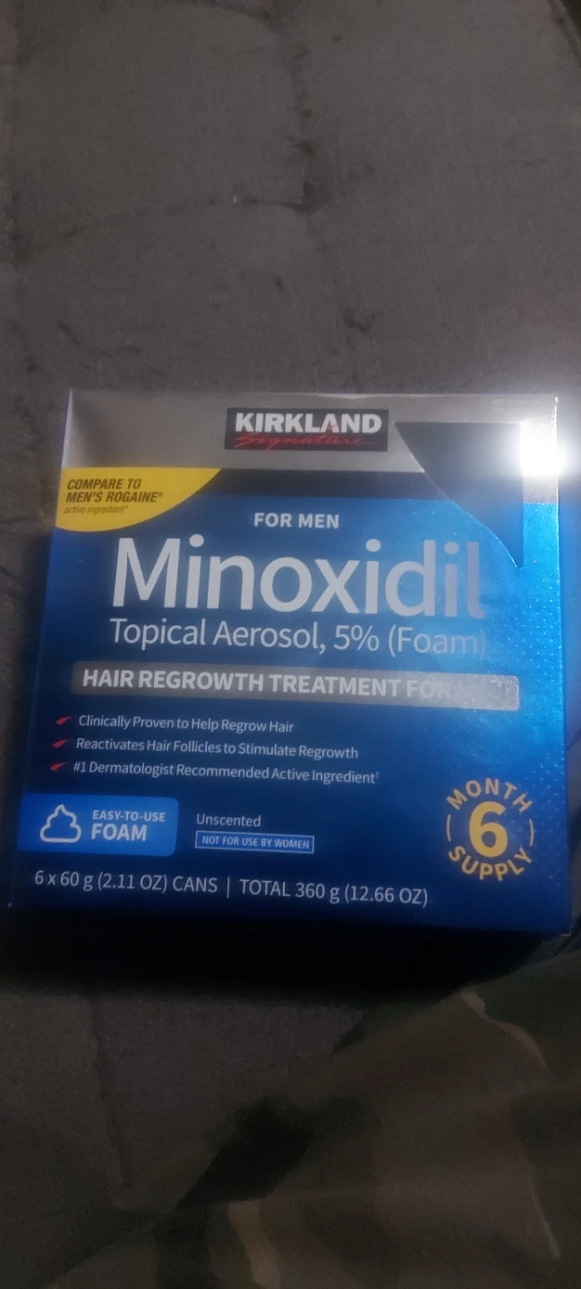 Kirkland Minoxidil 5% Topical Aerosol - 6 Month Supply