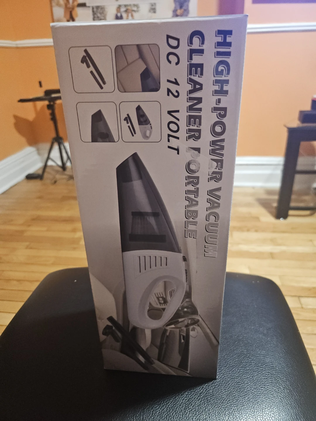 High-Power Portable Vacuum Cleaner DC 12 Volt - New