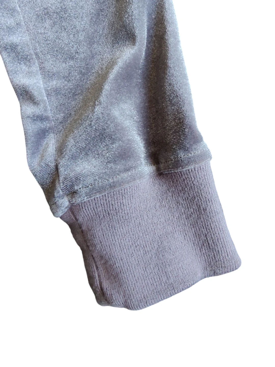 Women's Fashion Nova Lilac Purple Velour Zip Up Sweater Size XS - photo 4