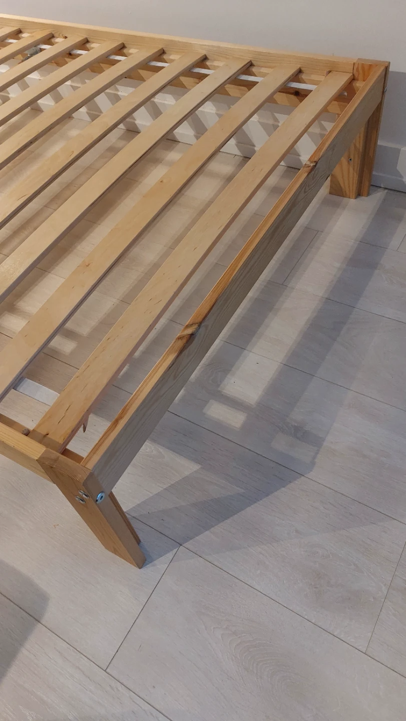Wooden Bed Frame with Slats - photo 5