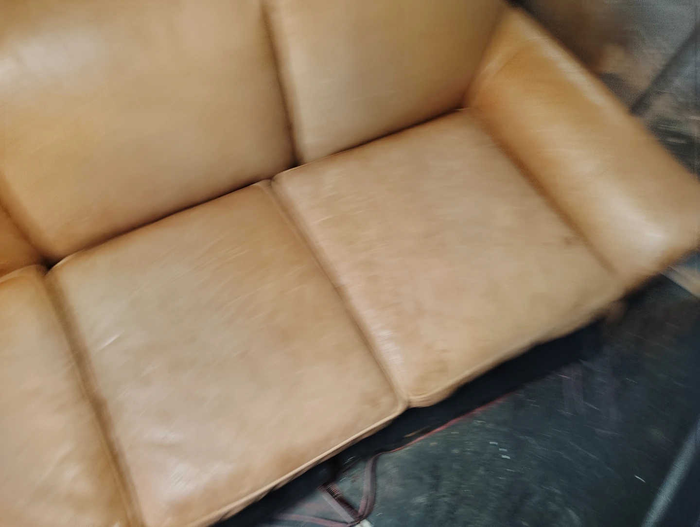 Leather Sofa - Brown