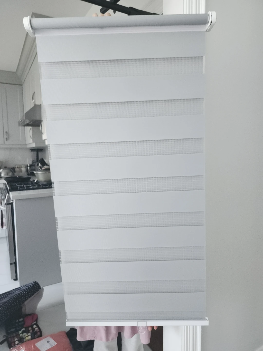 White Zebra Roller Blinds - photo 2