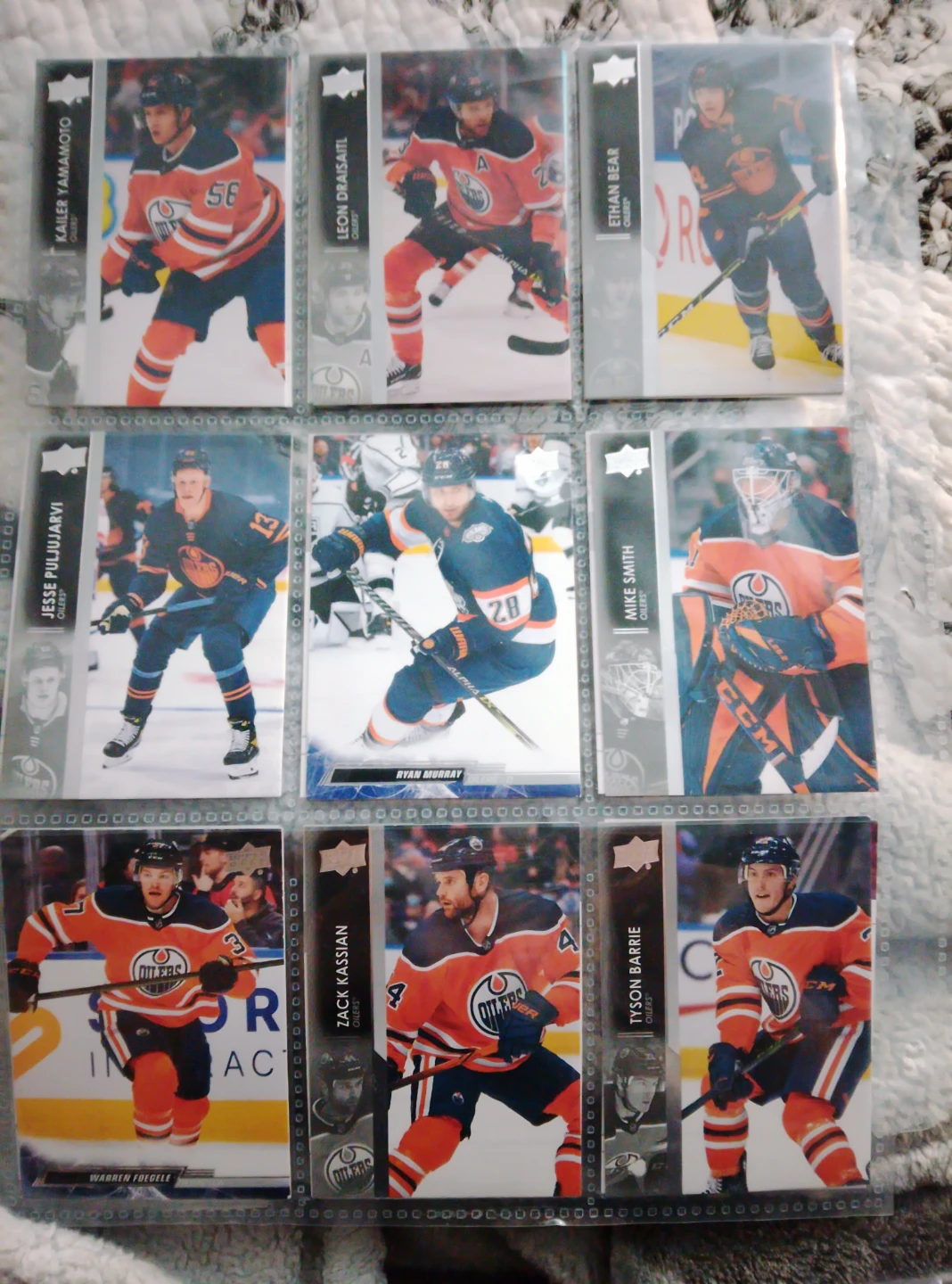 Edmonton Oilers Hockey Cards - Upper Deck