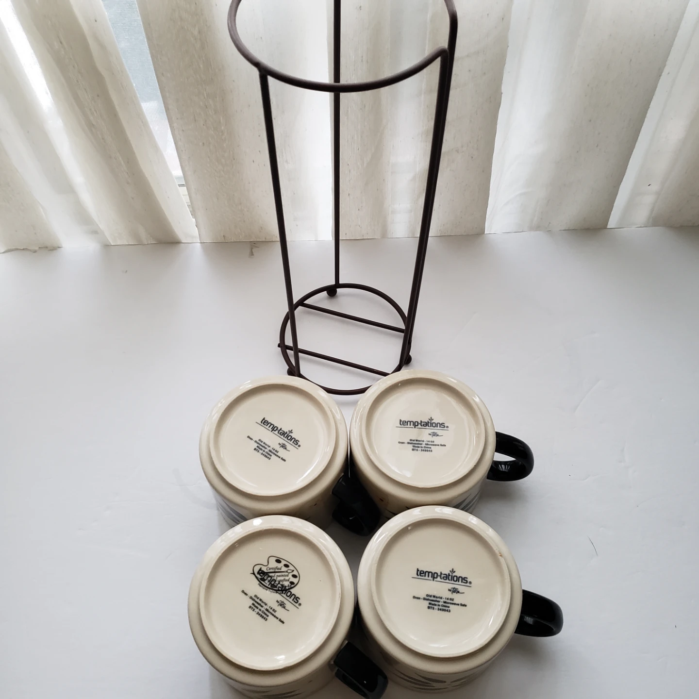 Temptations Mugs Set with Stand - photo 5