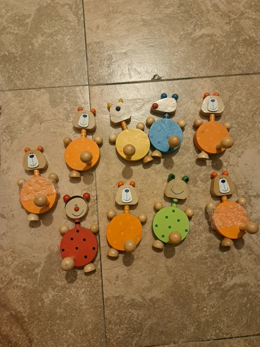 Cute Wooden Animal Wall Hooks