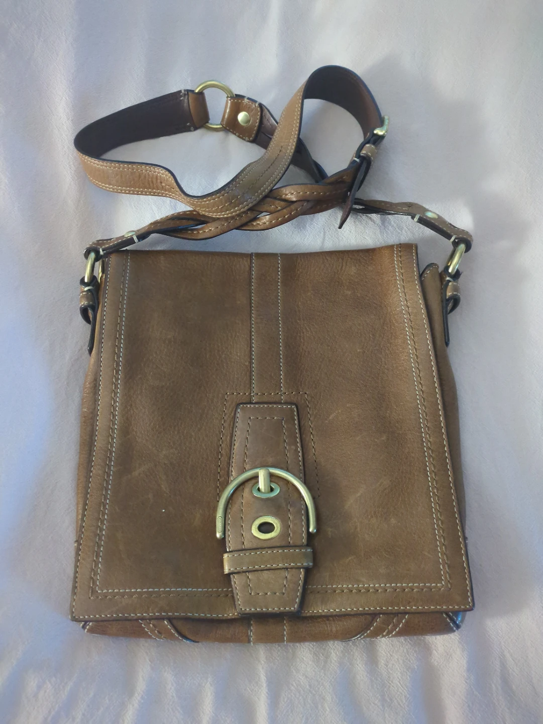 Coach Leather Crossbody Bag