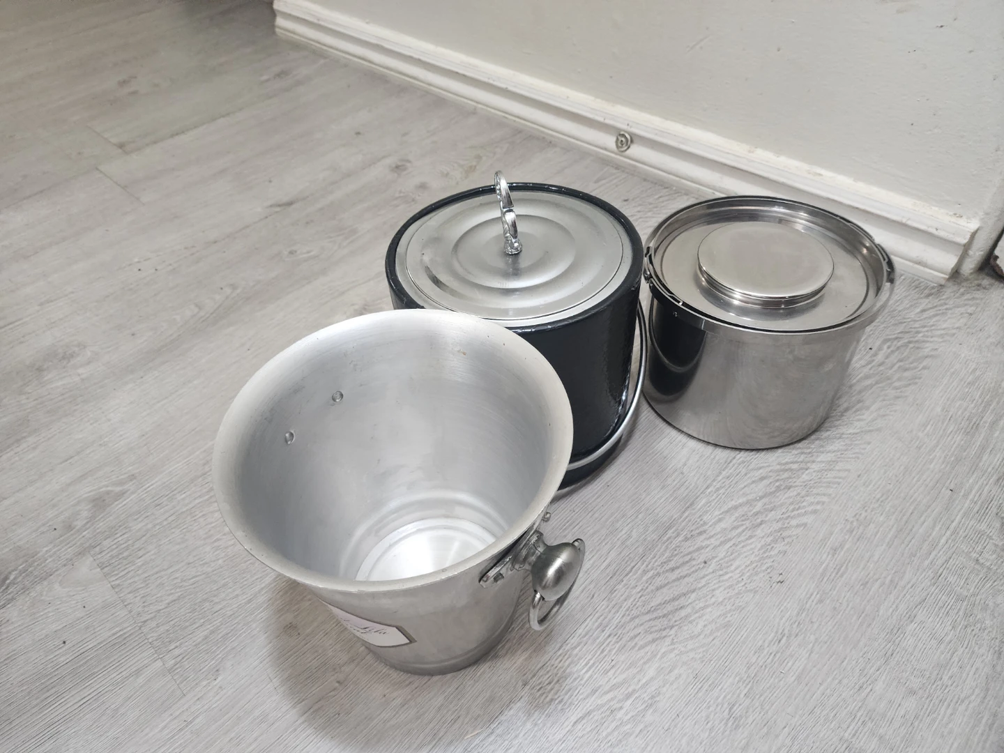 Vintage Ice Buckets - Set of 3 - photo 2