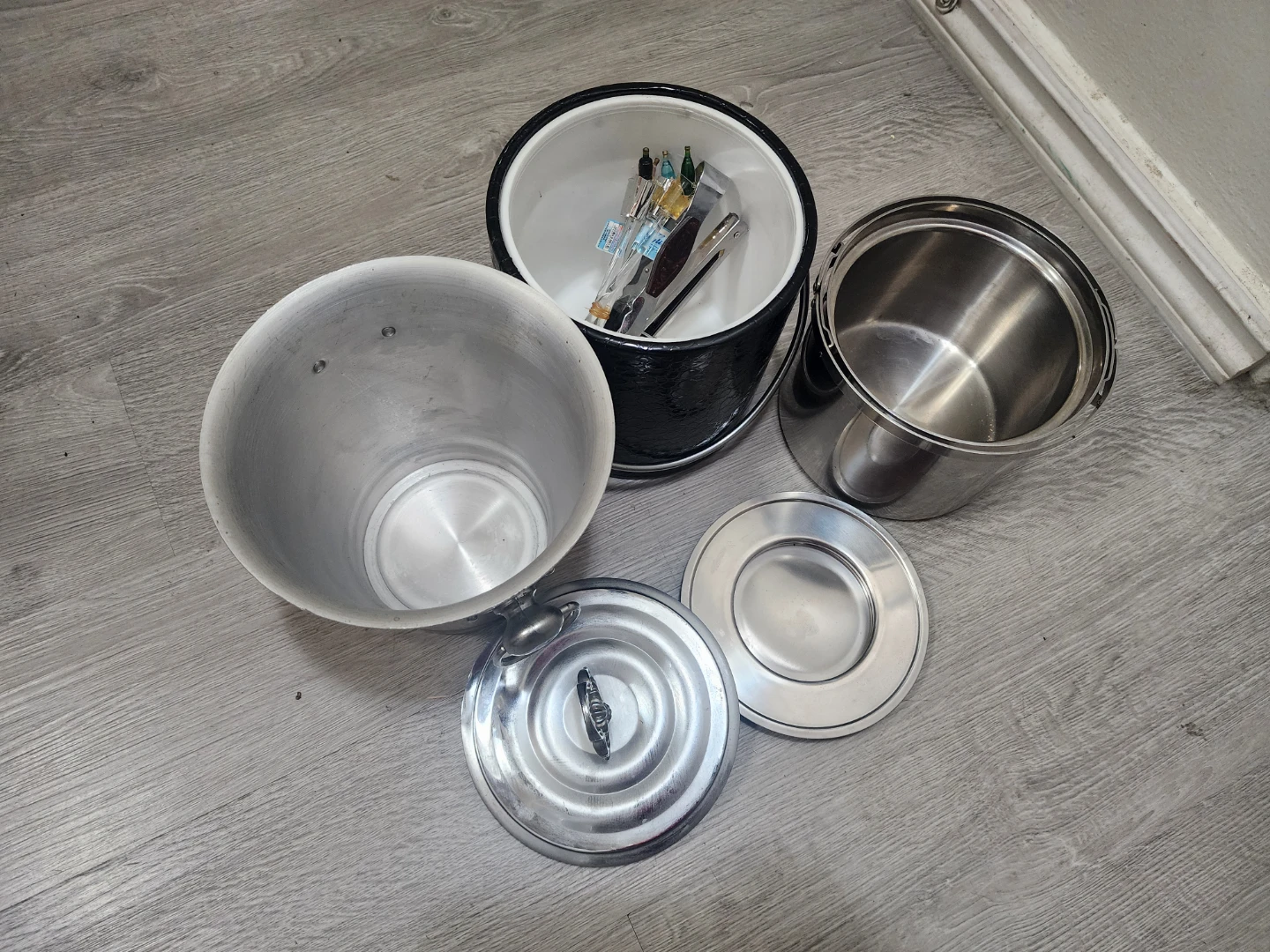 Vintage Ice Buckets - Set of 3 - photo 3