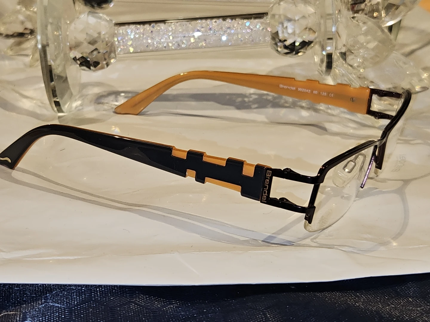 Brendel 902042 Eyeglasses - Black & Orange Frames - photo 4