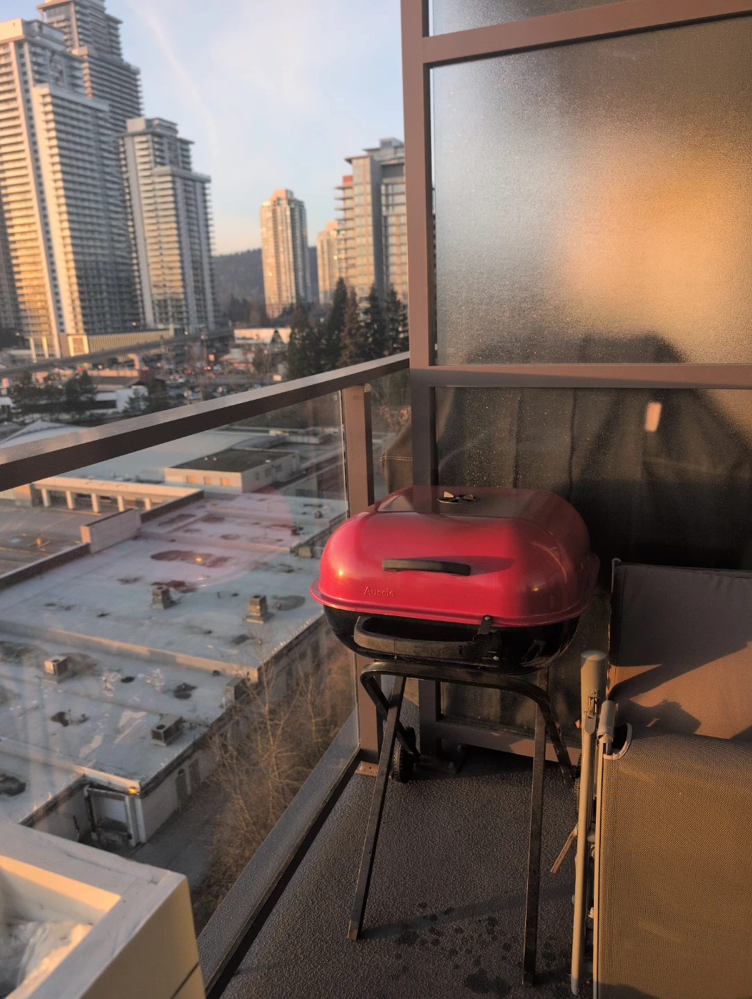 Red Aussie Portable BBQ Grill