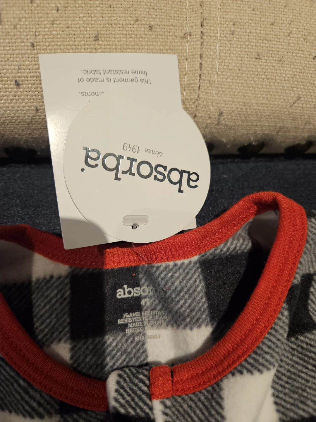 Absorba fleece sleepers 4T Brand New - photo 3