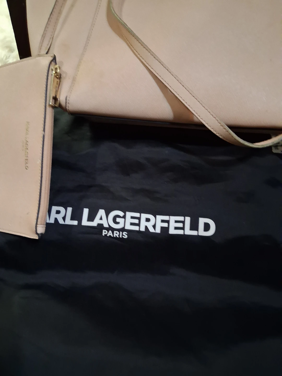 Karl Lagerfeld Paris Tote Bag with Wallet