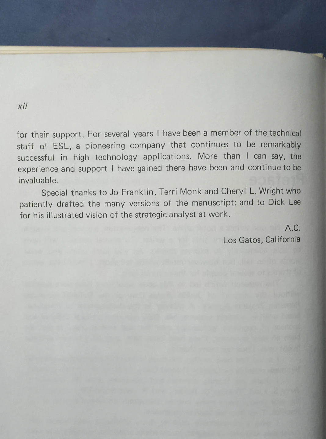 Toward Effective Strategic Analysis - Albert Clarkson, 1981. - photo 5