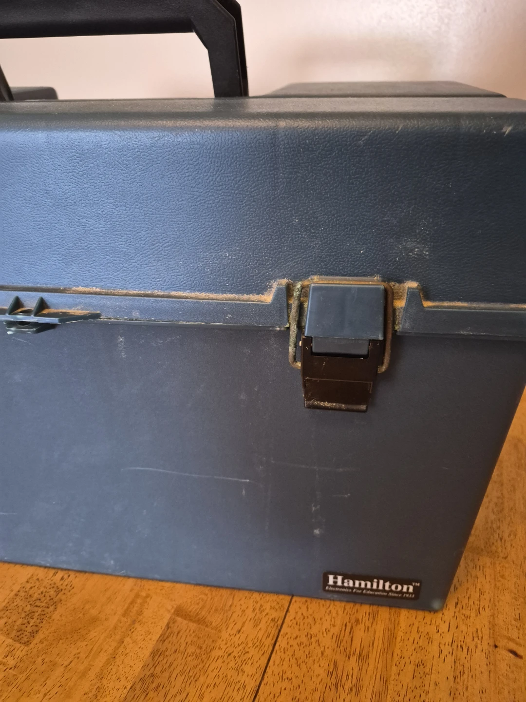 Hamilton Large 20" x 13" x 11"  Blue Hard Plastic Carrying Case - photo 5