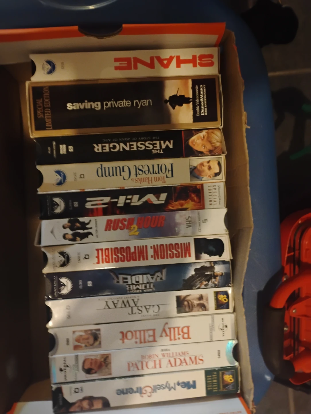 Collection of 11 VHS Movies