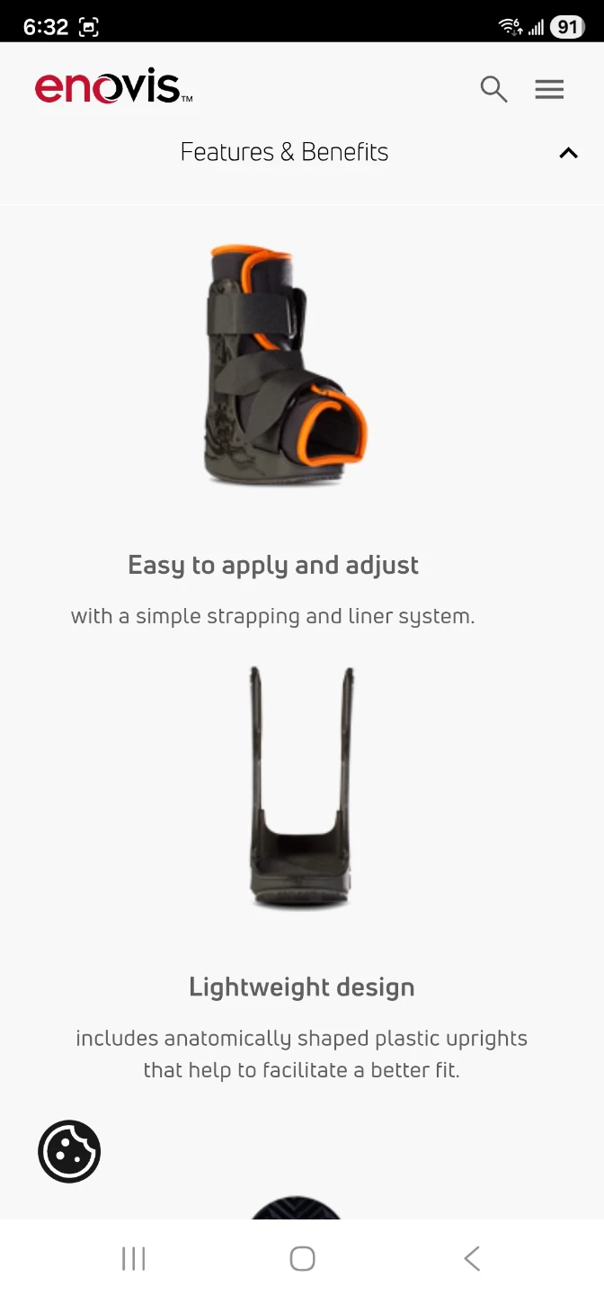 The Procare MiniTrax Walking Boot is designed for young child... - photo 3