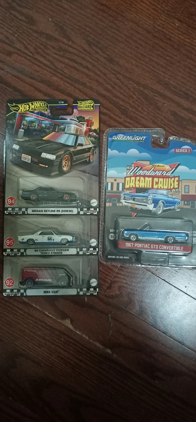 Hot Wheels & Greenlight Diecast Cars