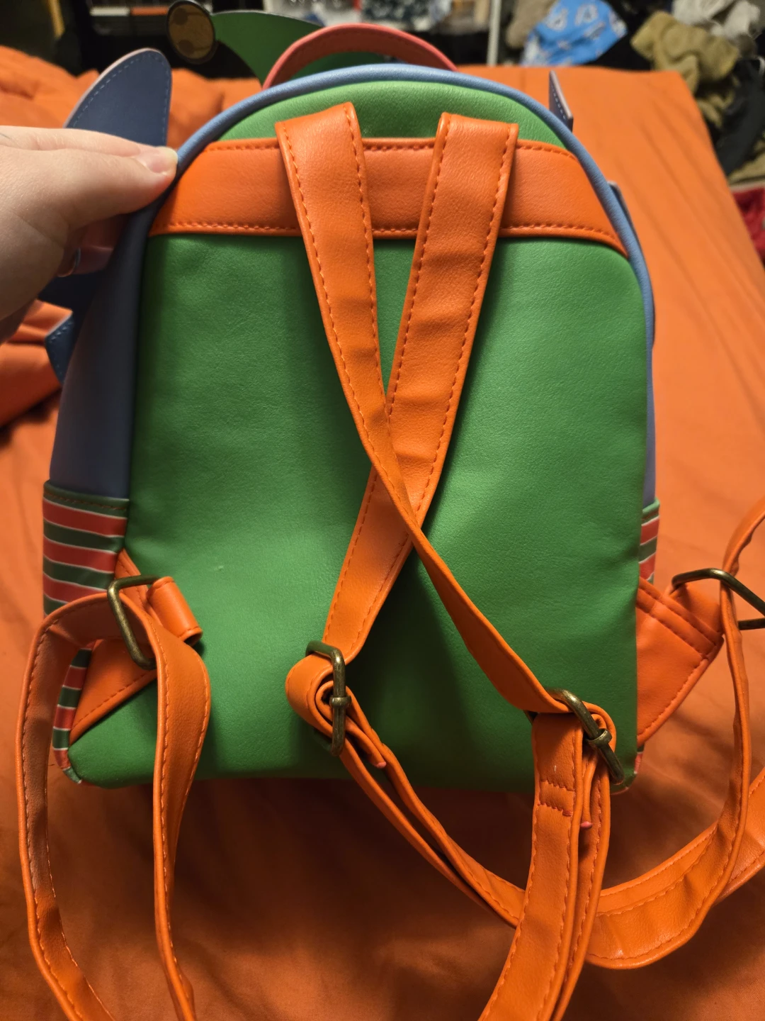 Disney Loungefly Stitch Elf Mini Backpack - photo 3