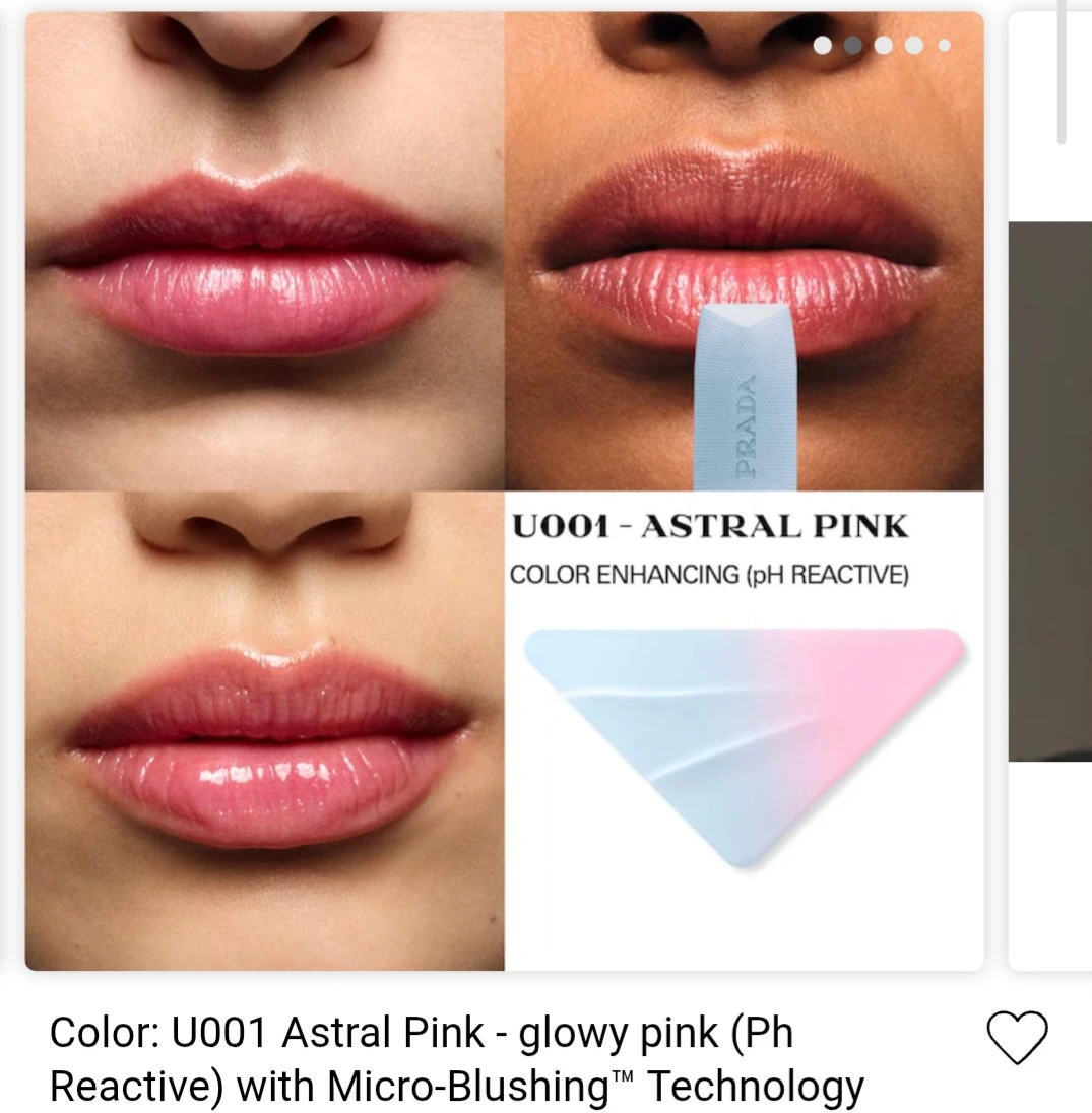 Prada Lip Balm U001 Astral Pink - photo 3