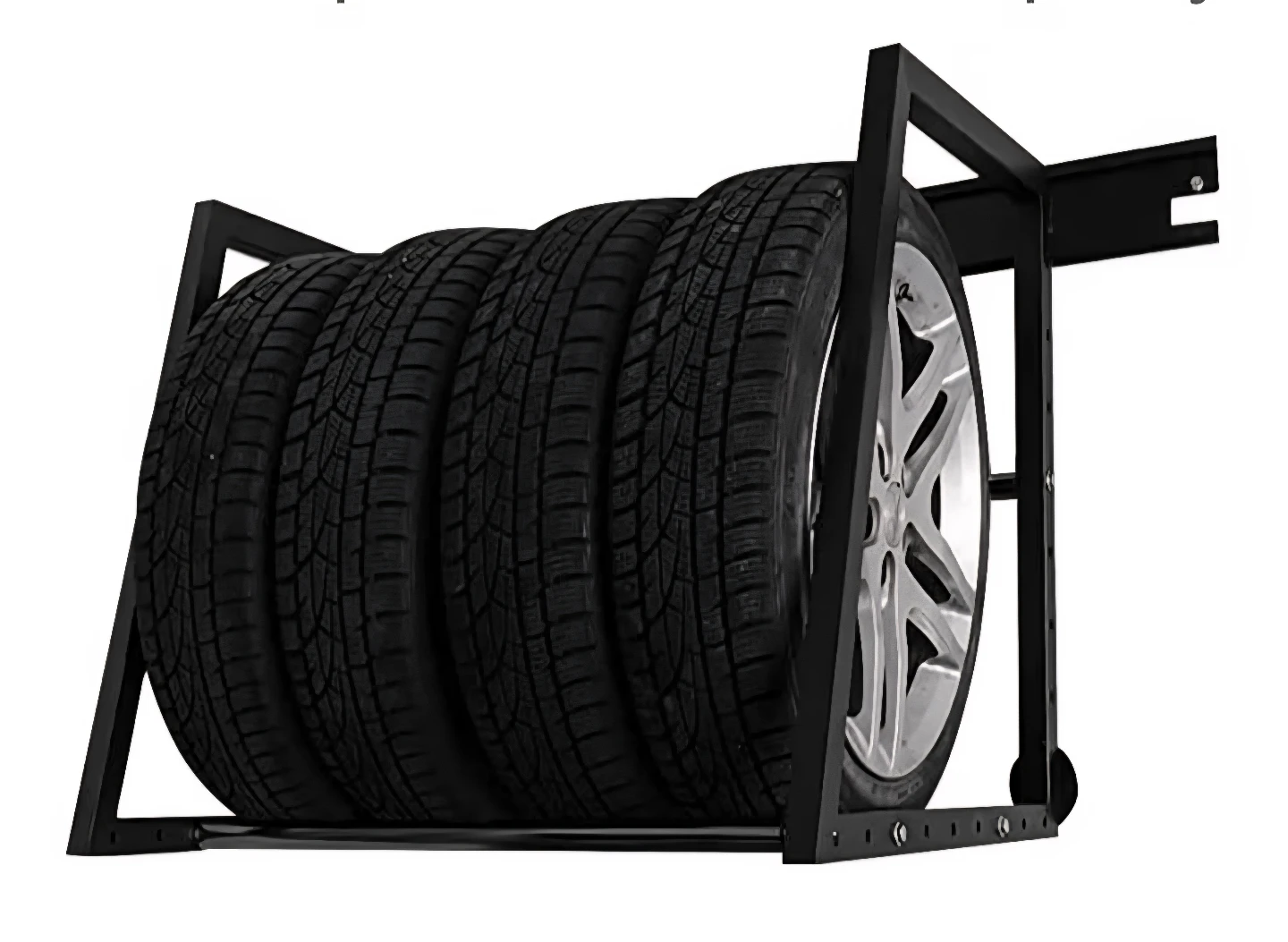 Adjustable Tire Rack - Holds 4 Tires