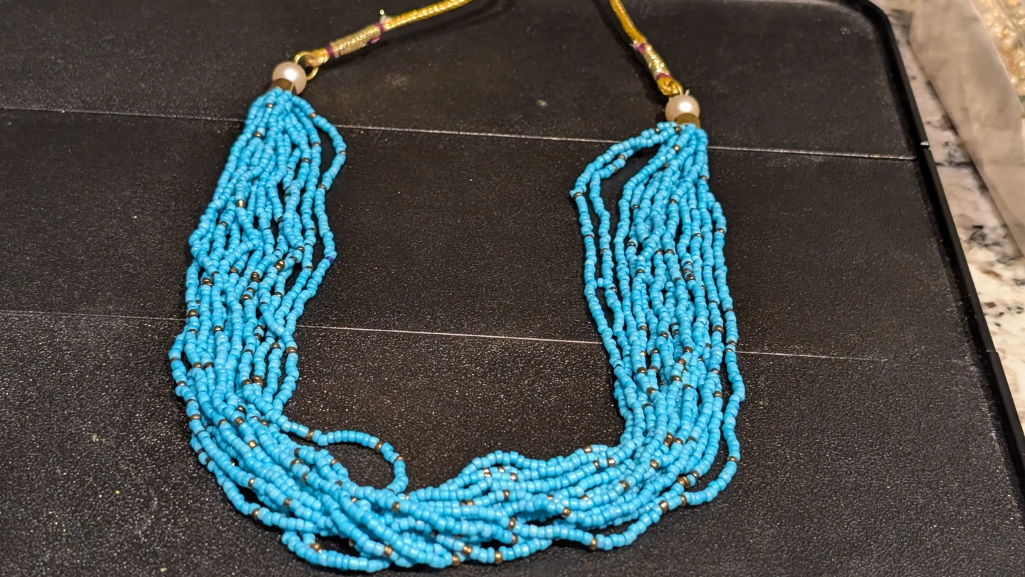 Turquoise Beaded Necklace - photo 2