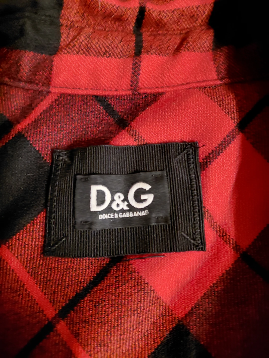 D&G Dolce & Gabbana Red Plaid Dress - photo 2