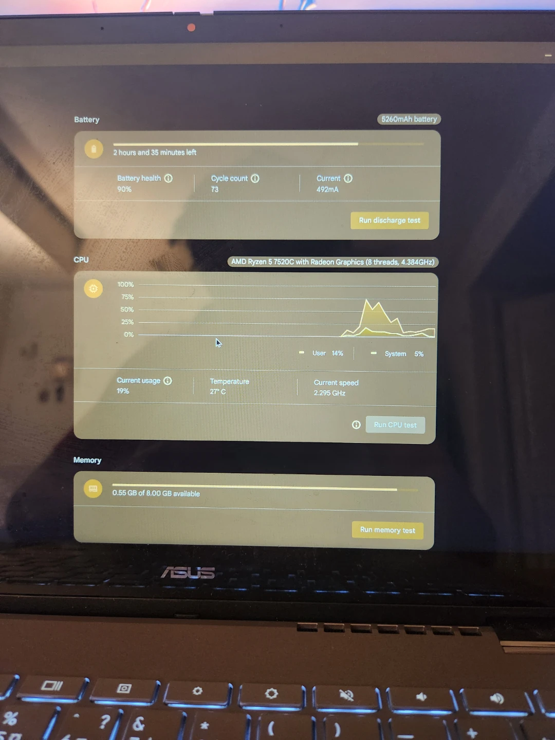(NEED GONE ASAP)ASUS 15'' pro laptop Ryzen 5 - photo 4